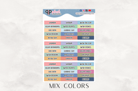 Chores Header Planner Stickers, Plush Planning