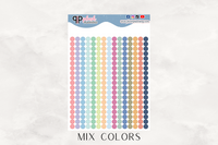 Dots - Standard Size Planner Stickers, Functional Stickers