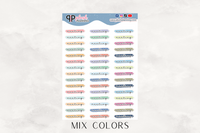 Meeting - Highlighted Script Planner Stickers, Plush Planning