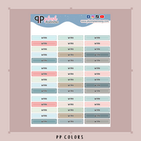 Work Header Planner Stickers