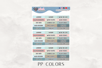 Chores Header Planner Stickers, Plush Planning