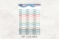 Clock In Label Tracker Planner Stickers, Work Schedule, Clock In Time Tracker