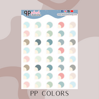 Tear Drop Corner Deco Planner Stickers