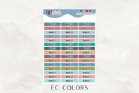 Budget Header Planner Stickers