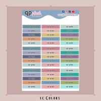 No Work Header Planner Stickers