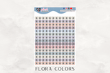 House Mortgage, Rent Bill, Mortgage Bill Tracker, Square Tracker Planner Stickers, Itty Bitty Collection