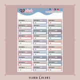 Paycheck Tracker Planner Stickers