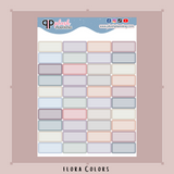 OTG Monthly Half Boxes Planner Stickers