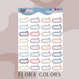 Small Speech Bubble Deco Planner Stickers