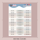 Meal Prep Header Planner Stickers