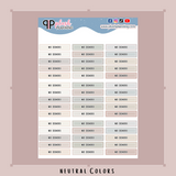 No School Header Planner Stickers