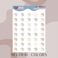 Tear Drop Corner Deco Planner Stickers