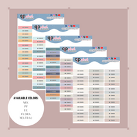 No School Header Planner Stickers