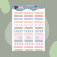 Washi Stickers Design 8 Planner Stickers Deco Scrapbooking Planner Stickers