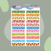 Washi Stickers Design 9 Planner Stickers Deco Scrapbooking Planner Stickers