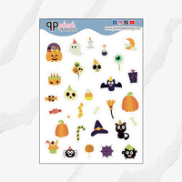 Halloween Collection 3 Set Journaling Scrapbooking Planner Stickers, Decoration Stickers