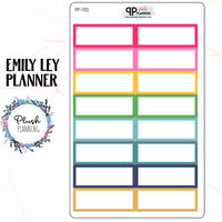 Emily Ley Daily Planner 3 hour Simplified Planner Stickers