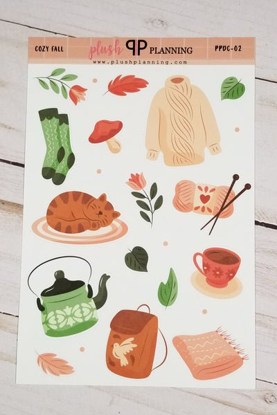 FALL 2020 Mix Deco Sheet, Cozy Sweater Weather