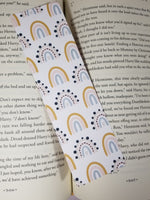 Mix Colors Cute Rainbow Bookmark, Rounded Corners