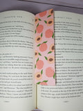 Peachy Peach Bookmark, Rounded Corners