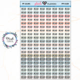 Read Script Planner Stickers