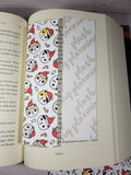 Kitty Cats Holiday Bookmark, Rounded Corners