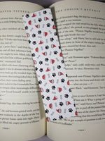 Hats and Bones Holiday Edition, Christmas Prints, Puppies, Dogs Bookmarks, Rounded Corners