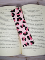 PINK Animal Print Bookmarks, Rounded Corners