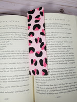 PINK Animal Print Bookmarks, Rounded Corners