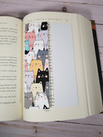 Kitty Cat Bookmark, Rounded Corners