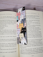 Kitty Cat Bookmark, Rounded Corners