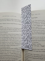 Love Letter Prints Bookmarks, Rounded Corners