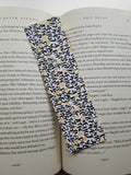 Alphabet Prints Pattern Bookmarks, Rounded Corners