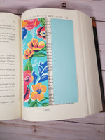 Beautiful Floral Bookmarks, Rounded Corners