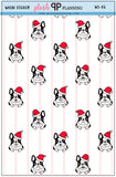 Washi Strips Deco Planner Stickers, Decorative Stickers, Christmas Edition Style 6