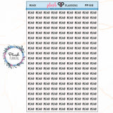 Read Script Planner Stickers