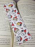 Kitty Cats Holiday Bookmark, Rounded Corners