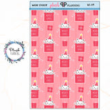 Washi Strips Deco Planner Stickers, Decorative Stickers, Christmas Edition Style 9