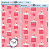 Washi Strips Deco Planner Stickers, Decorative Stickers, Christmas Edition Style 9