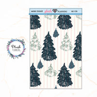 Washi Strips Deco Planner Stickers, Decorative Stickers, Christmas Edition Style 13,