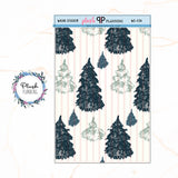 Washi Strips Deco Planner Stickers, Decorative Stickers, Christmas Edition Style 13,