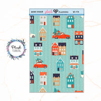 Washi Strips Deco Planner Stickers, Decorative Stickers, Christmas Edition Style 15,