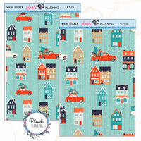 Washi Strips Deco Planner Stickers, Decorative Stickers, Christmas Edition Style 15,