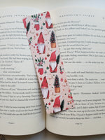 Little Elves Pattern Bookmarks, Holiday Bookmarks Christmas Bookmarks, Rounded Corners