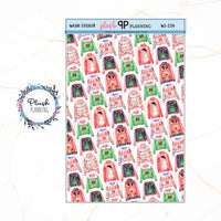 Washi Strips Deco Planner Stickers, Decorative Stickers, Christmas Edition Style 23, Ugly Sweaters