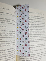 Holiday Presents Pattern Bookmark, Rounded Corners