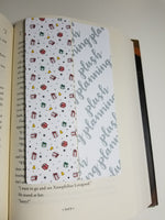 Holiday Presents Pattern Bookmark, Rounded Corners