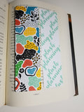 Colorful Art Pattern Bookmark, Rounded Corners