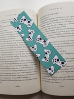 Gaming Console Print Pattern Bookmarks, Round Corners