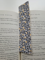 Alphabet Prints Pattern Bookmarks, Rounded Corners